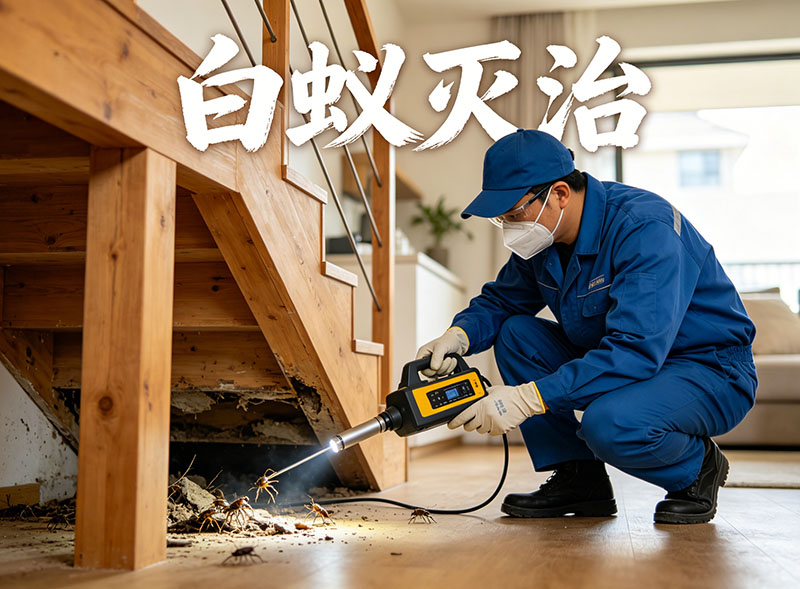 温岭市白蚁灭治服务｜专业消杀，筑牢建筑安全防线